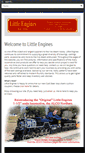Mobile Screenshot of littleengines.com